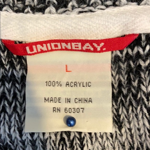Union Bay Zip Sweater L - Picture 7 of 8